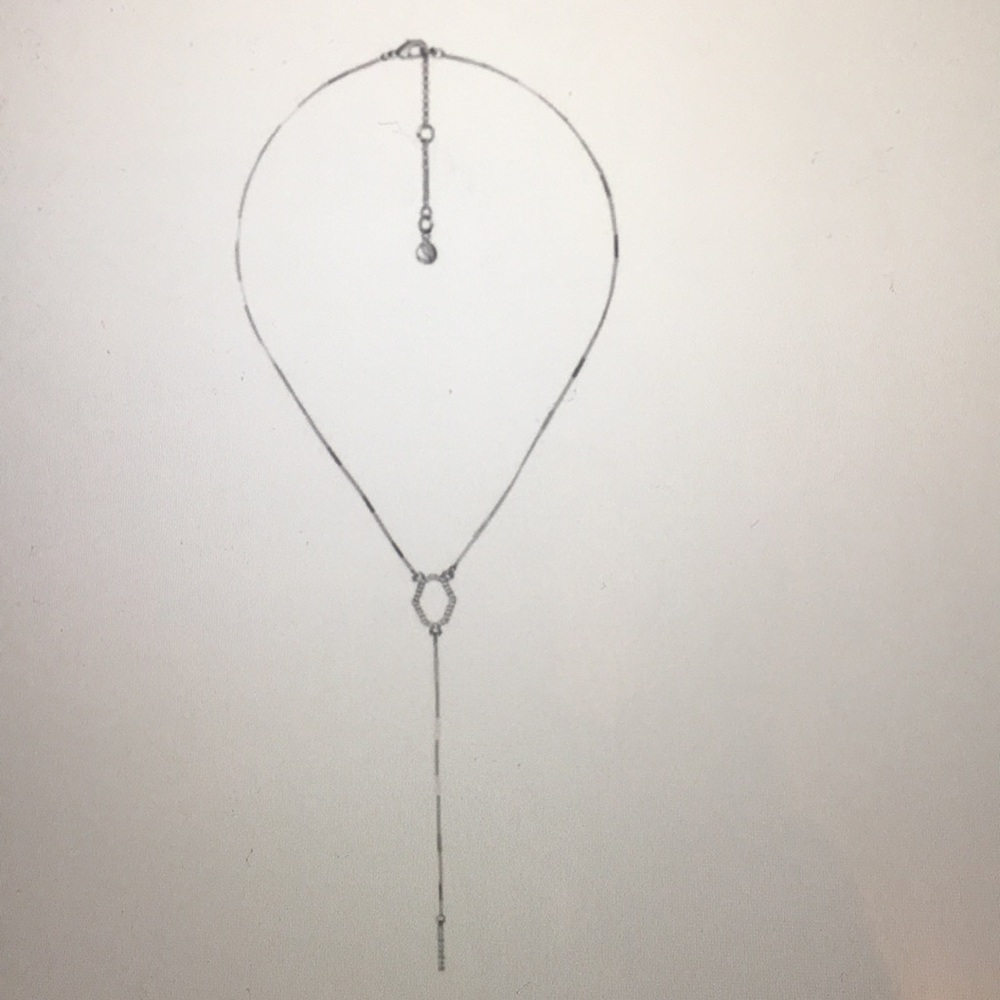 Modern Mosaic Y-Necklace